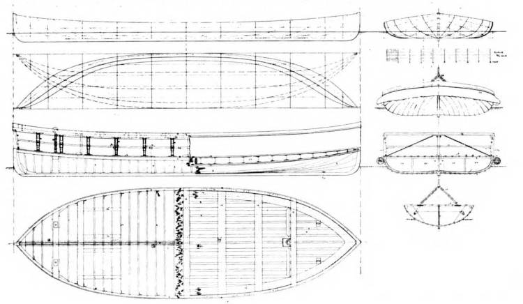 Plans for Engelhart decked boat